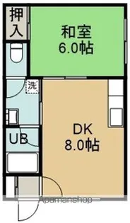 ドエル富岡【3階】の間取り